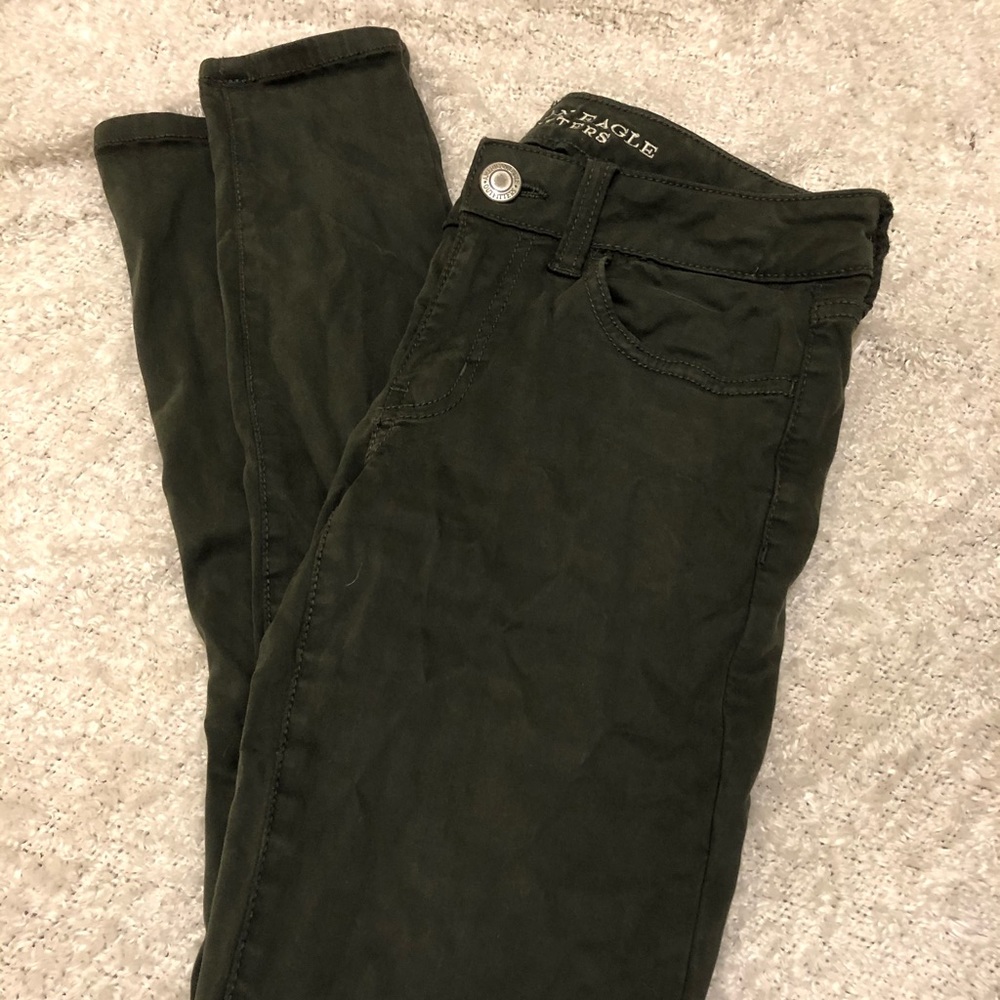Green Jeggings